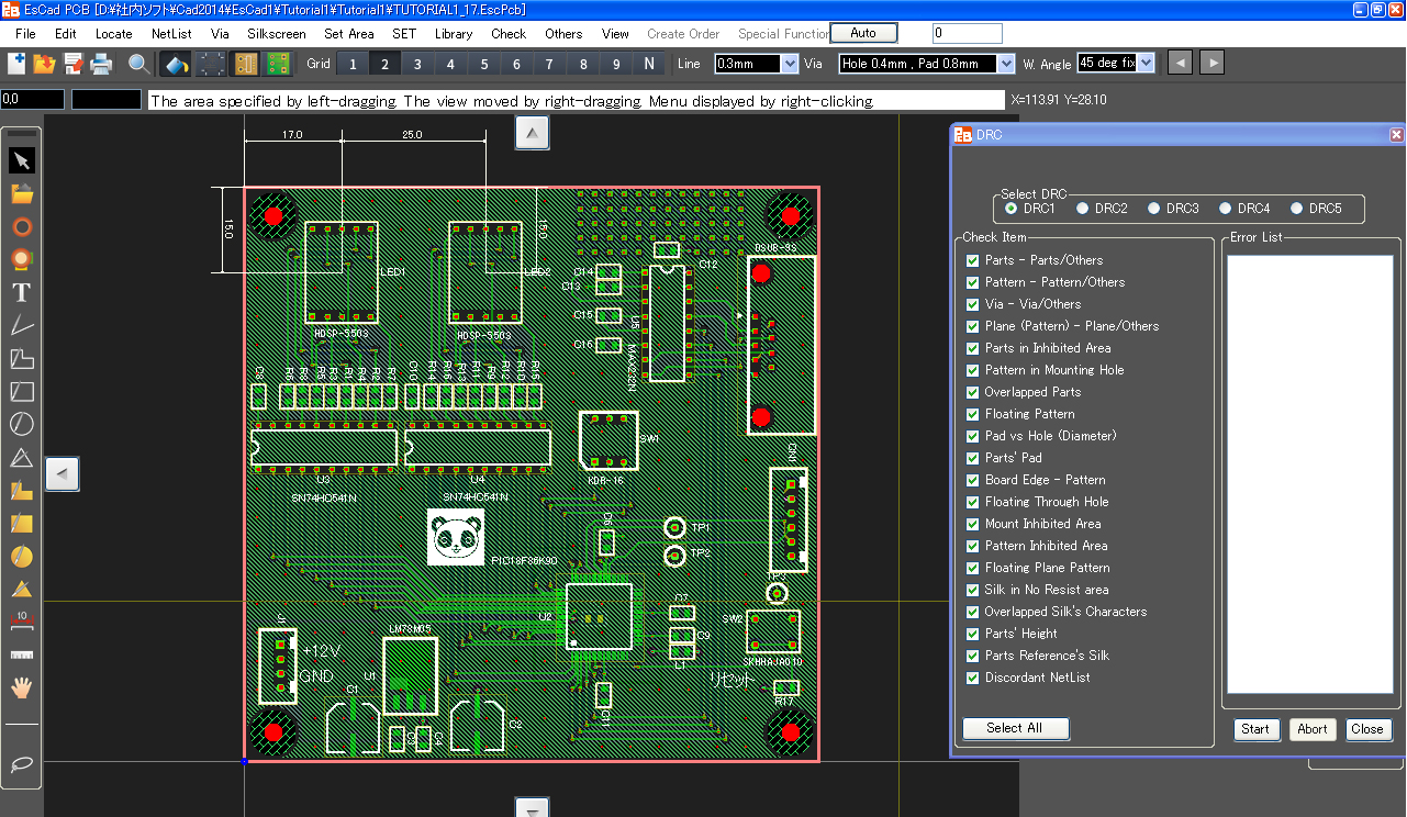 PCB Pattern Design